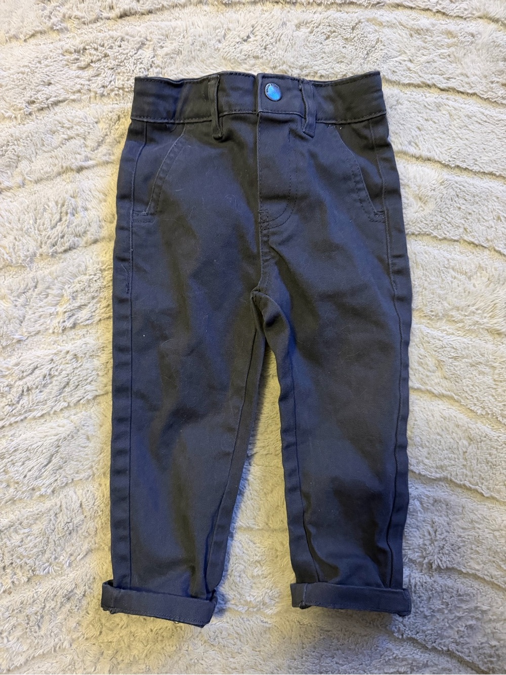12 month Volcom Kids Dark Navy Pull-On Stretch Pants